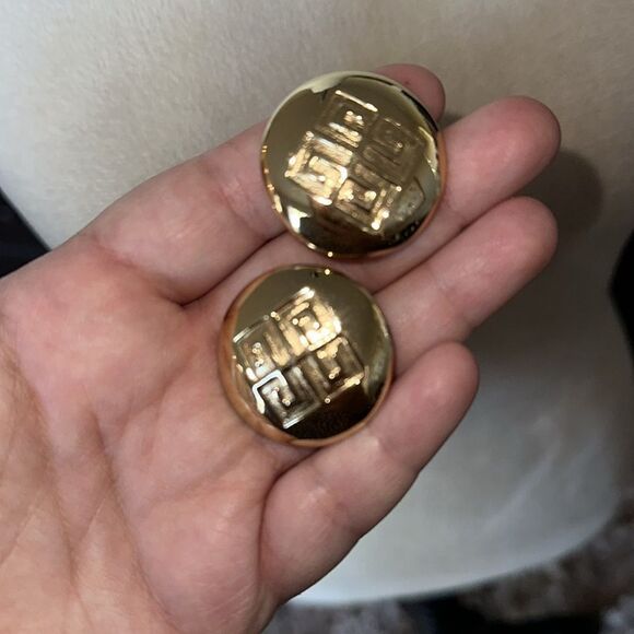 Givenchy clip on earrings